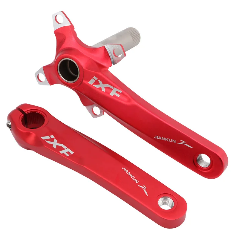 Suitable for ixf crank mountain bike crankset hollow one-piece crank shaft 32T/34/36/38 teeth