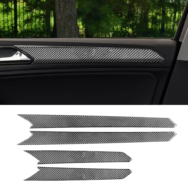 

4 Piece Inner Door Panel Cover Trim Decorative Car Inner Door Panel Cover For Tiguan L 2017-2021