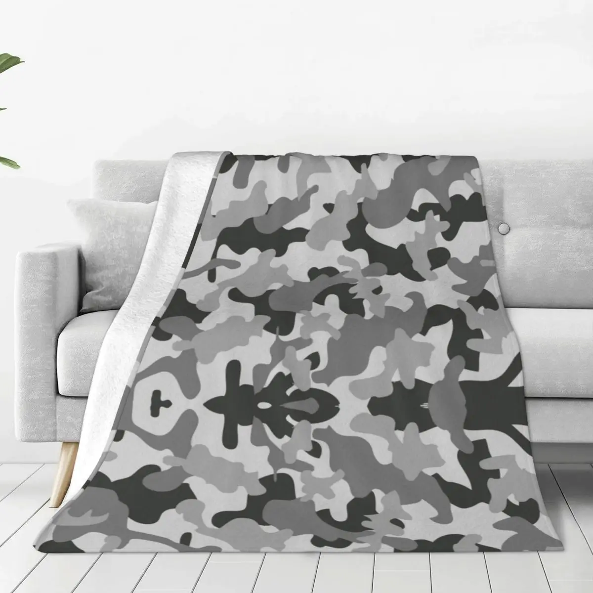 

Камуфляжное военное серое одеяло с узором, Фланелевое армейское камуфляжное супермягкое покрывало s для дома, дивана, кровати, коврик