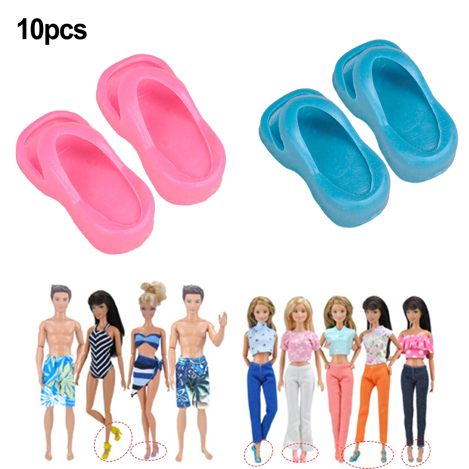 Рисунок 5 - Кукла обувь тапочки девочка подарки