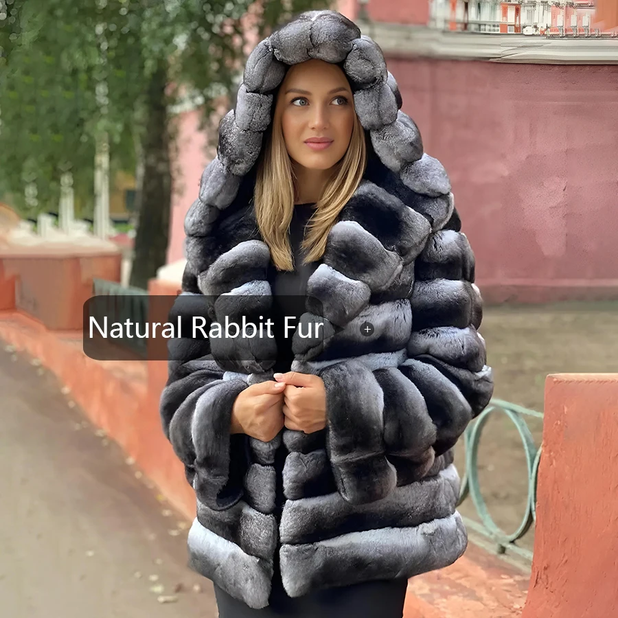 Женская шуба из натурального меха