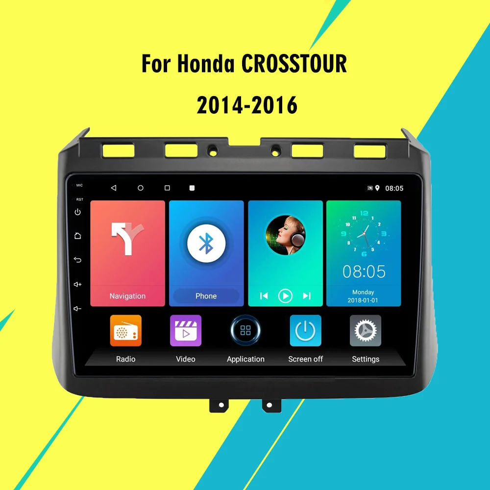 

For Honda Crosstour 2014-2016 4G Carplay 2 Din Android Car Radio Car Multimedia GPS Navigation WIFI FM Head Unit Player