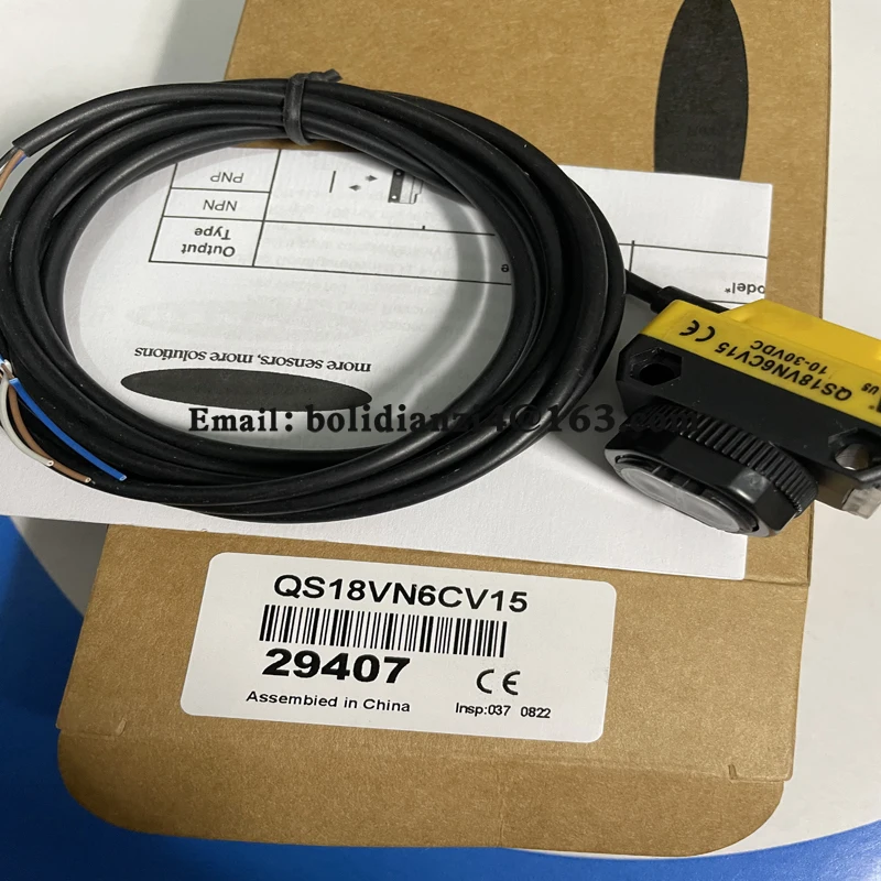 Новый датчик для фотоэлектрического переключателя QS18VN6 QS18VP6 QS18VN6LN QS18VP6FF50 QS18VN6FF50