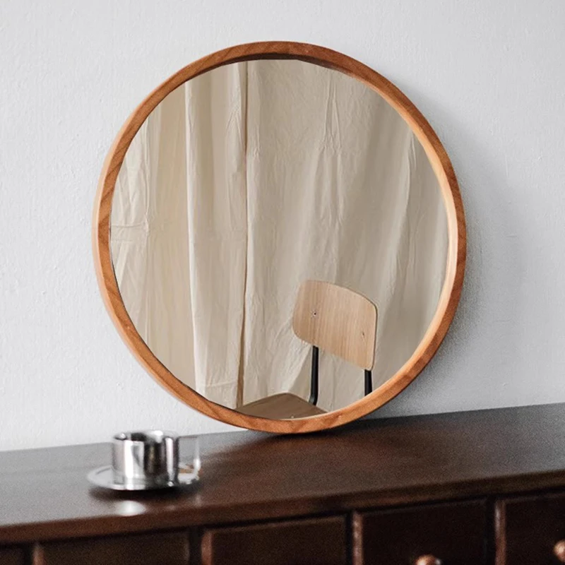 

Bathroom Nordic Decorative Mirrors Aesthetic Small Luxury Decorative Mirror Makeup Espelho Para Banheiro Home Decoration ZY50JZ