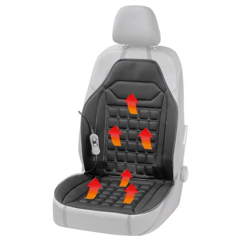 Чехол для автомобильного сиденья с подогревом защитные чехлы на спинку теплый