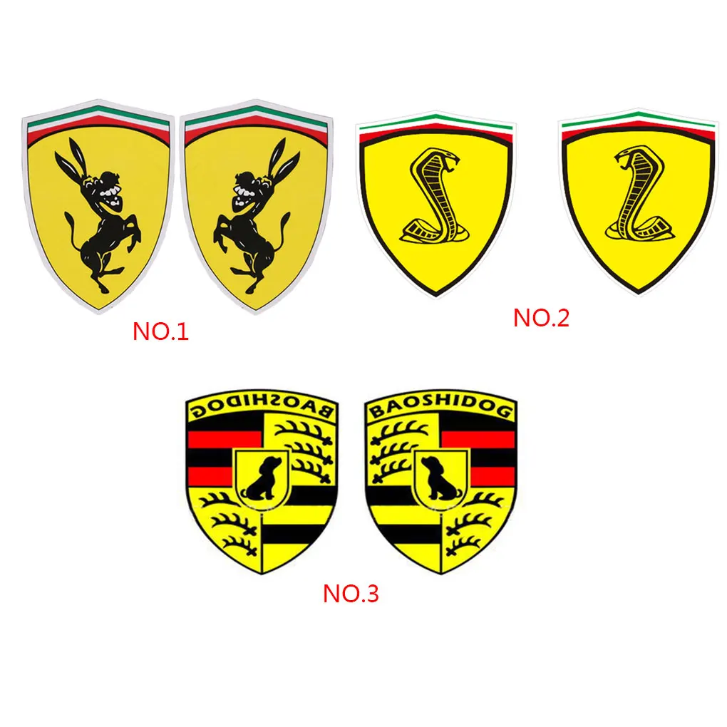 Рисунок 6 - 1/2/3/5 Автомобильная наклейка с рисунком осла