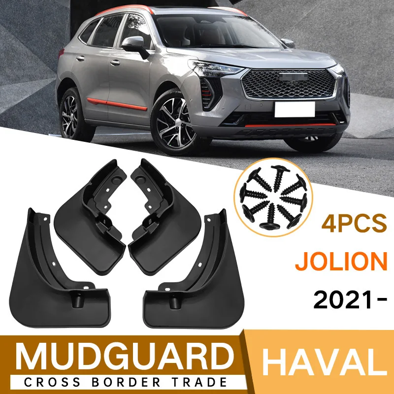 

Car Mud Flaps Fender For Great Wall Haval Jolion 2021 Front And Rear Wheels Mudflaps Splash Guard Protection Accessories