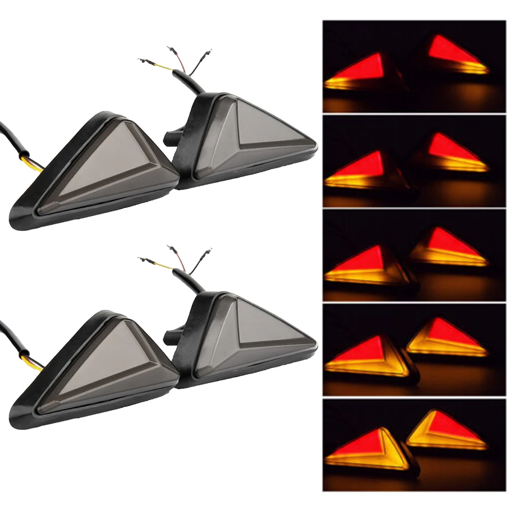 Motorcycle LED Turn Signal Light Motorcycle LED Light Flowing Water Lamp LED Light Yellow Flowing Flowing Water Lamp