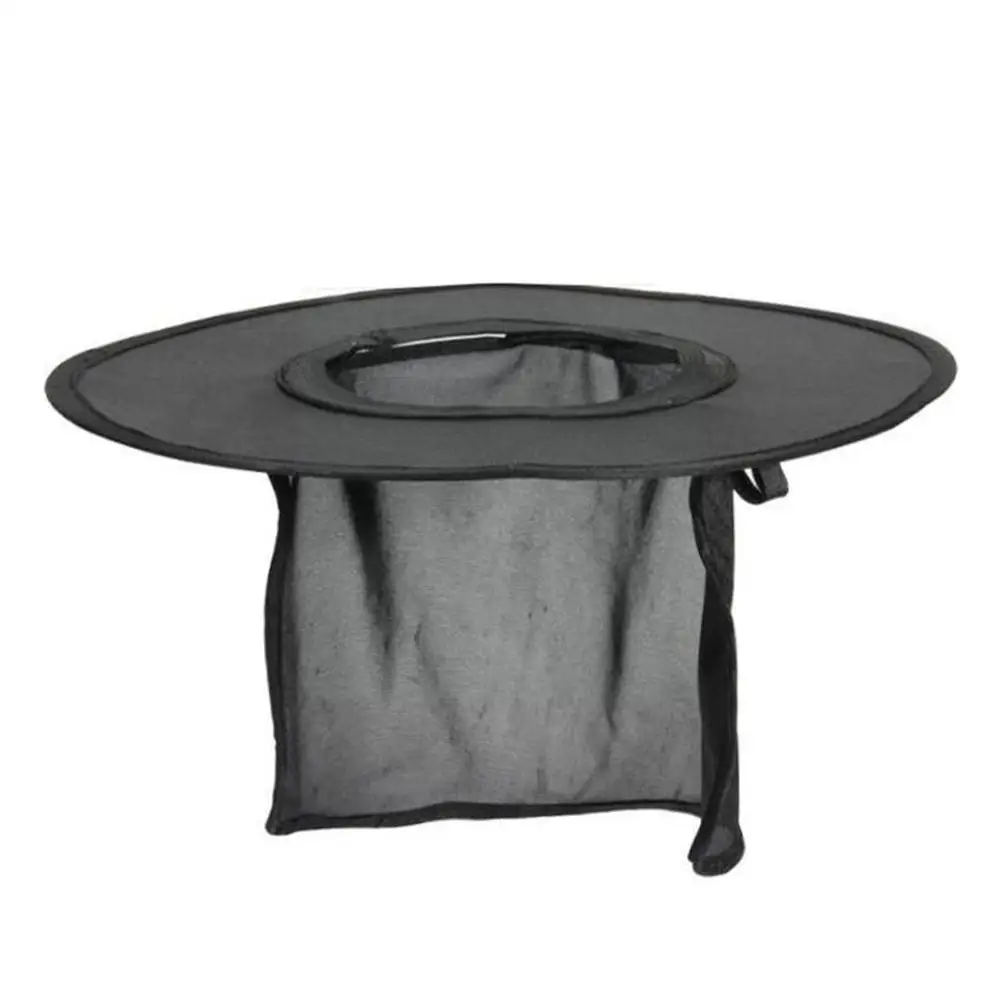 

Anti-UV Hard Hats Sunshade with Ventilation Holes Full Shield Visor Polyester Washable Visibility High Brim Sun Neck Workpl D9I3