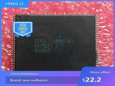 100% Новый оригинальный S29GL128N11TFI01 S29GL128 29GL128 TSOP56