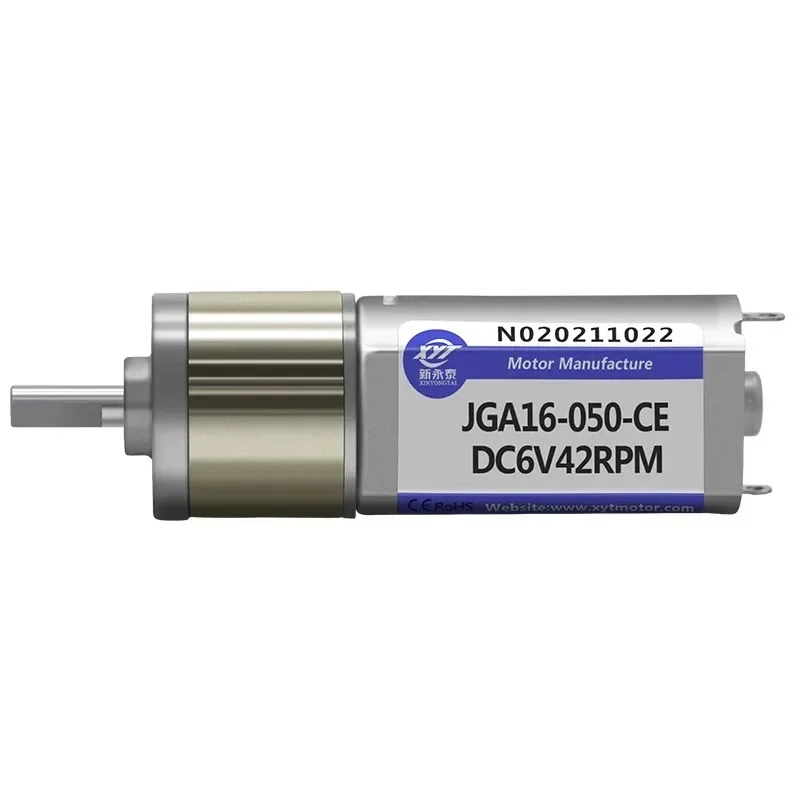 JGA16-050 высокий крутящий момент 16 мм электродвигатель постоянного тока 6 в 12 В