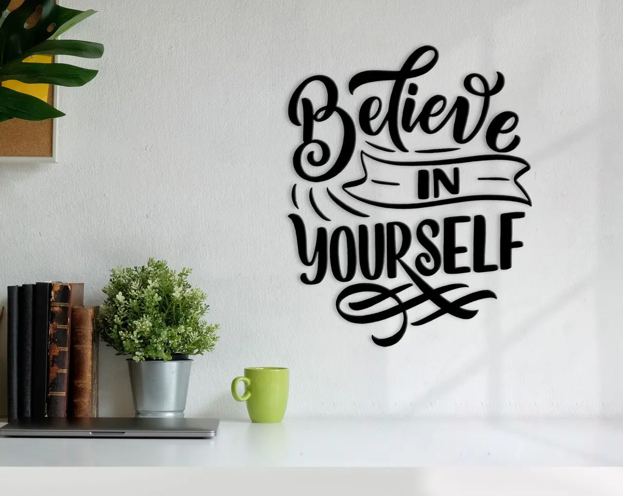 

BK Home Self-Believe деревянная стена yazıs---
