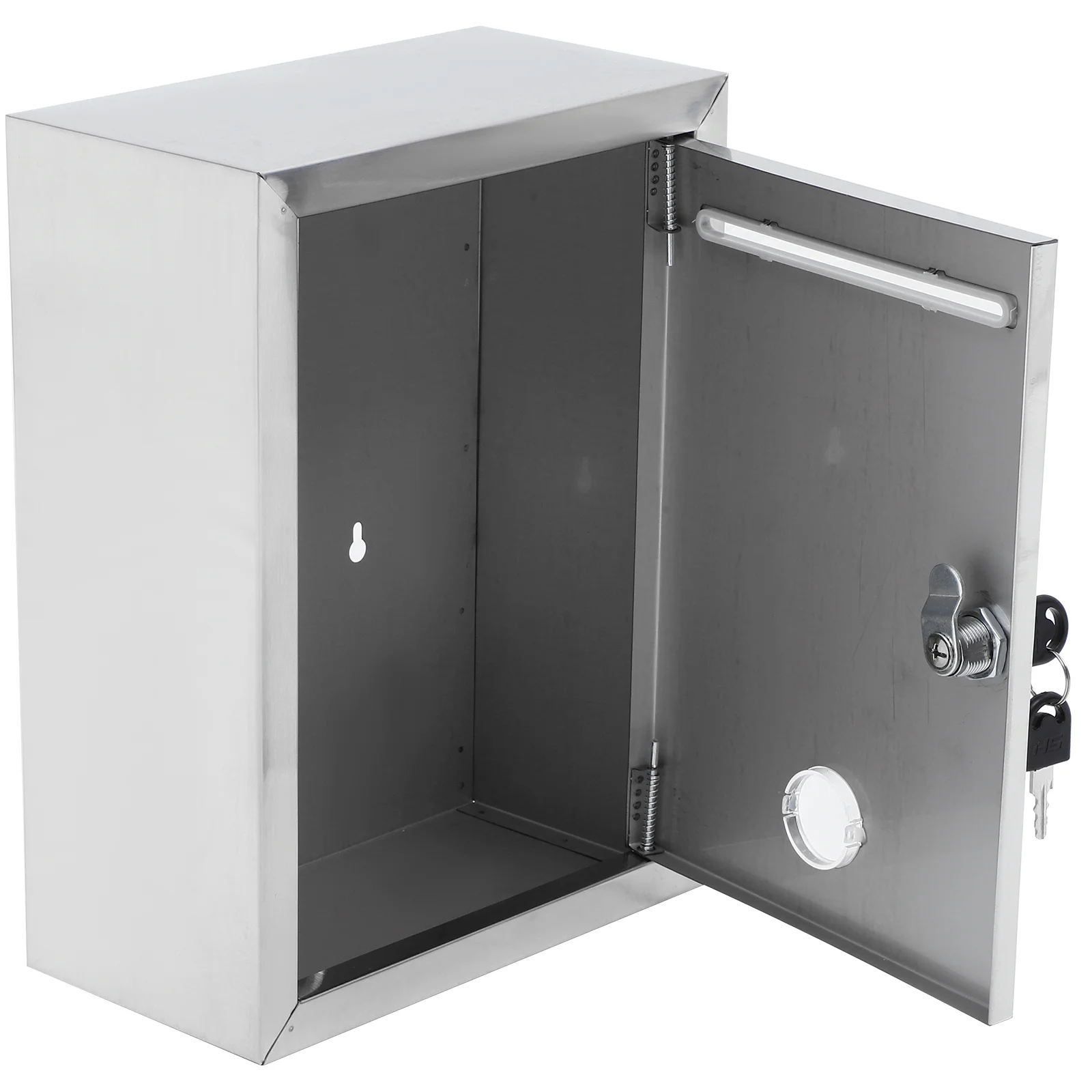 

School Mailbox Complaint Locking Storage Bins Wall Vintage Suggestion Collect Mount Safe