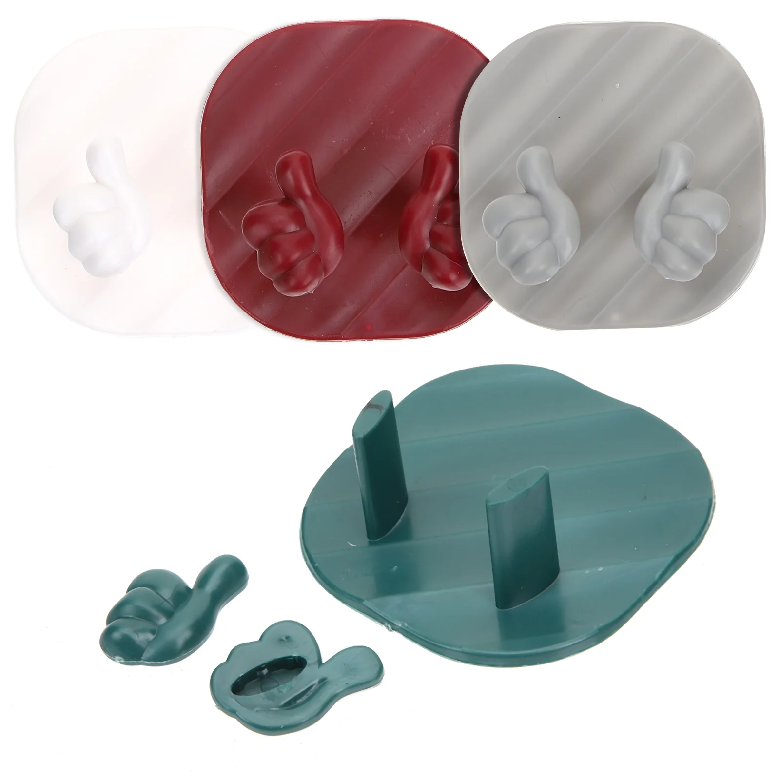 

16pcs Practical Replacement Plug Holder Cable Management Hooks Plug Holder For The Wall Wall Cord Organizer