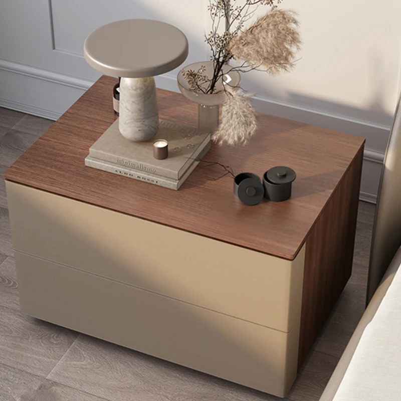 

Luxury Modern Bedside Table Drawers Nordic Books Makeup Japanese Style Nightstands Traditional Table De Chevet Chambre Storage