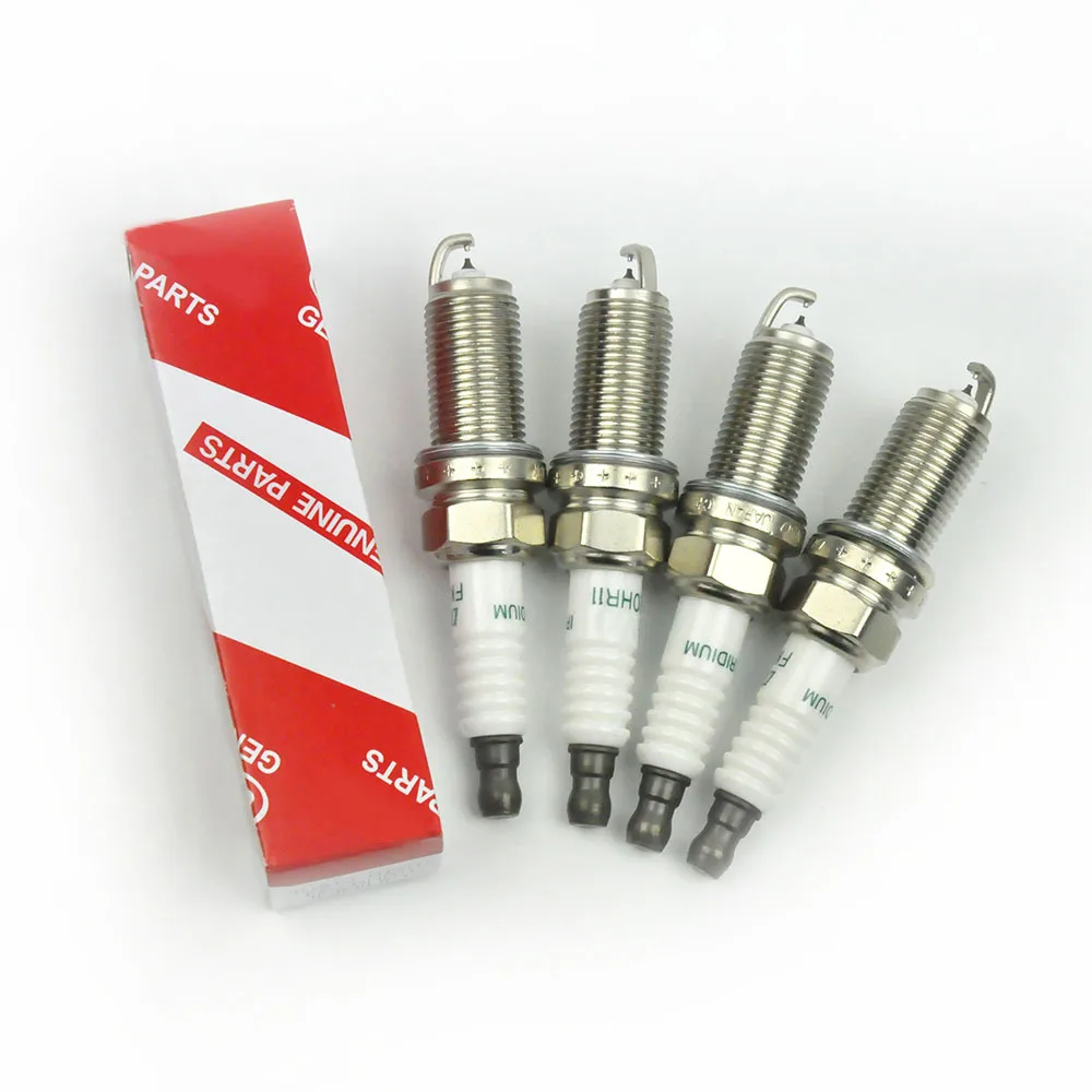 

4pcs Original OEM 90919-01247 FK20HR11 Iridium Spark Plug For Toyota Camry Highlander RAV4 Lexus V6 3.5L Prado Venza 9091901247