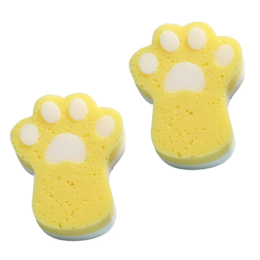 

2pcs Practical Creative Premium Showering Sponges Shower Sponges for Infant Toddler