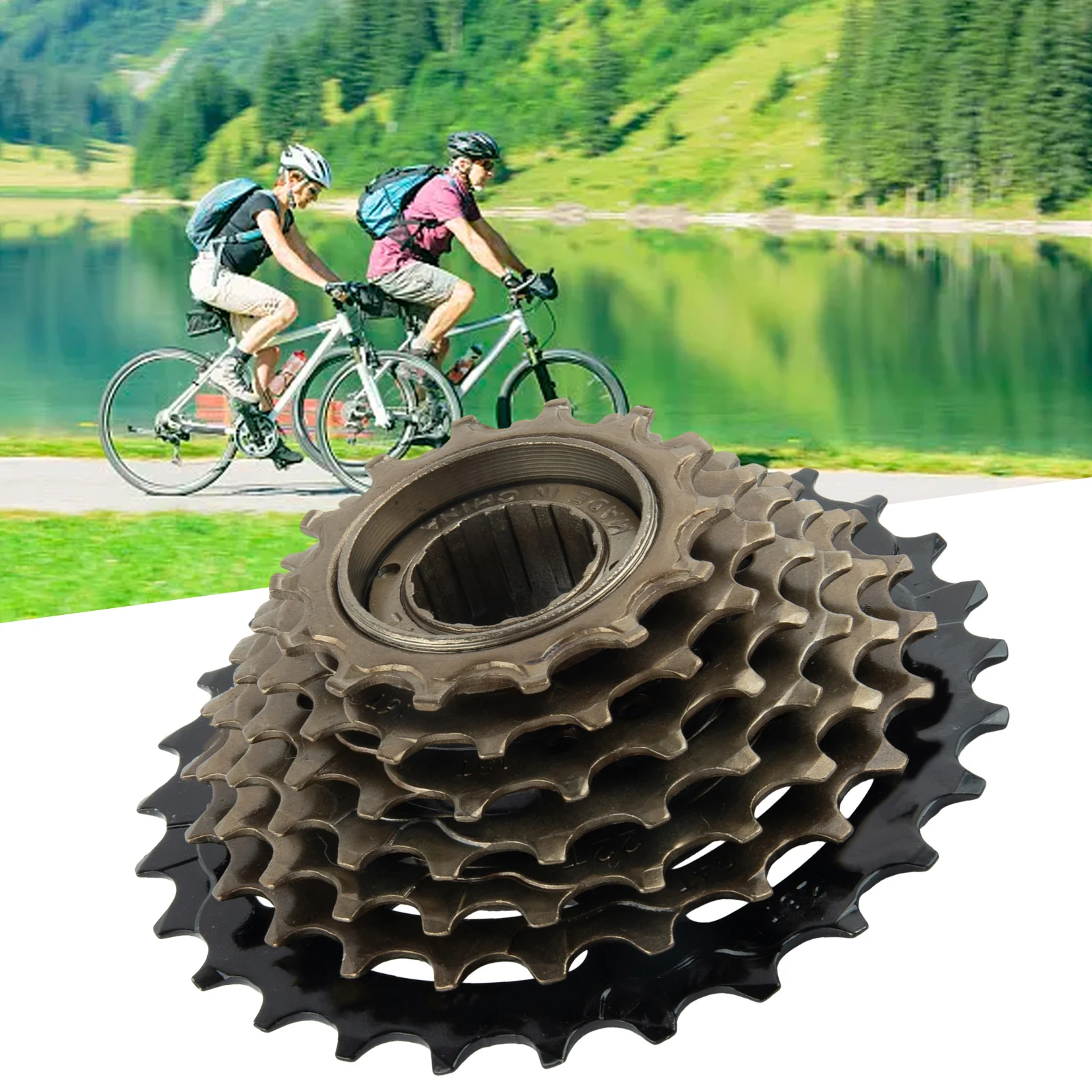 

Bicycle Components 7Speed Thread Type Sprocket 7-speed/24-speed Bicycle 7-speed Positioning Flywheel High Quality