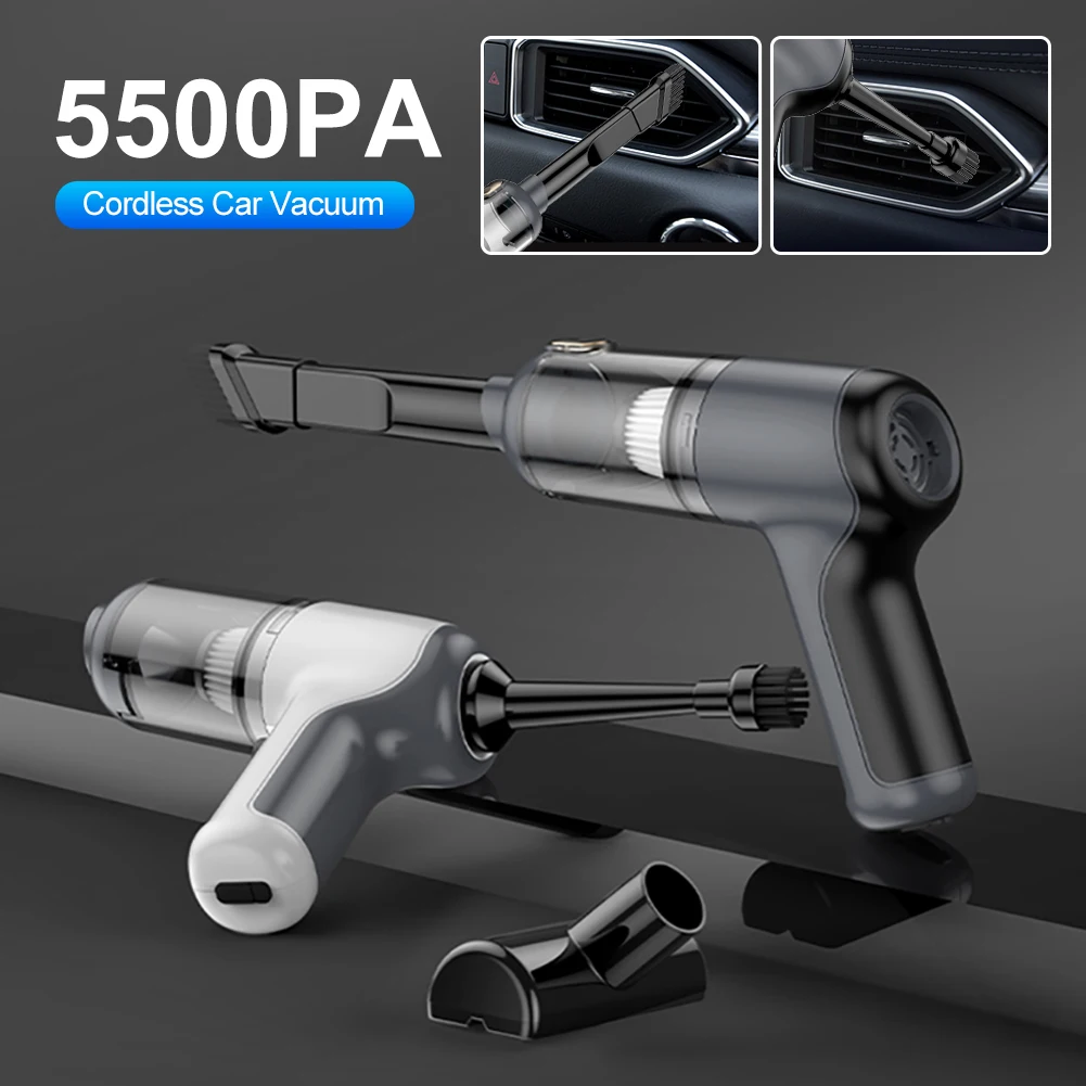 

Автомобильный пылесос с USB-зарядкой, 5500 Па