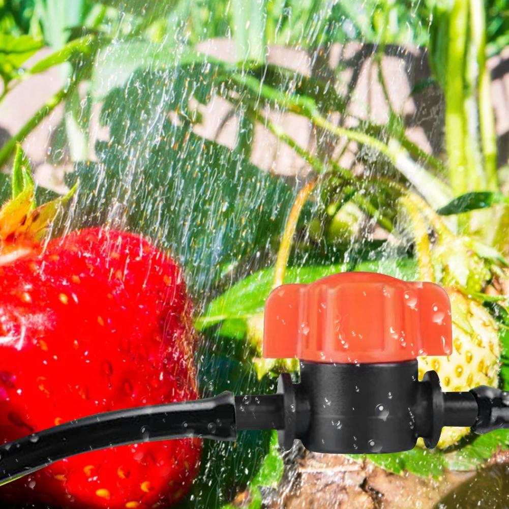 50 шт. режущий клапан для капельного орошения 1/4 дюйма