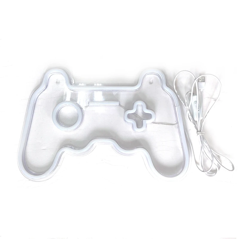 

Game Neon Lights Signs LED Neon Sign For Wall Decor Gamepad Neon Signs For Bedroom Children Gaming Zone Party Decoration CNIM Ho