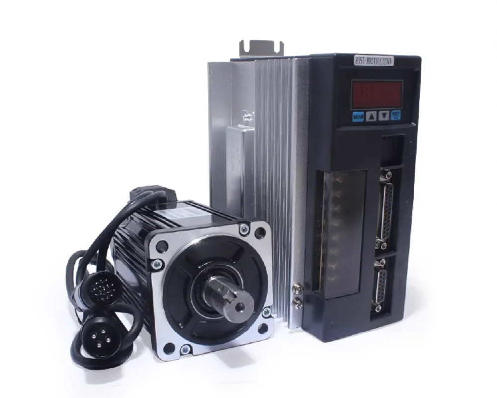 Набор двигателей 80st-m02430 2.39N. M 750 Вт серводвигатель переменного тока с драйвером и