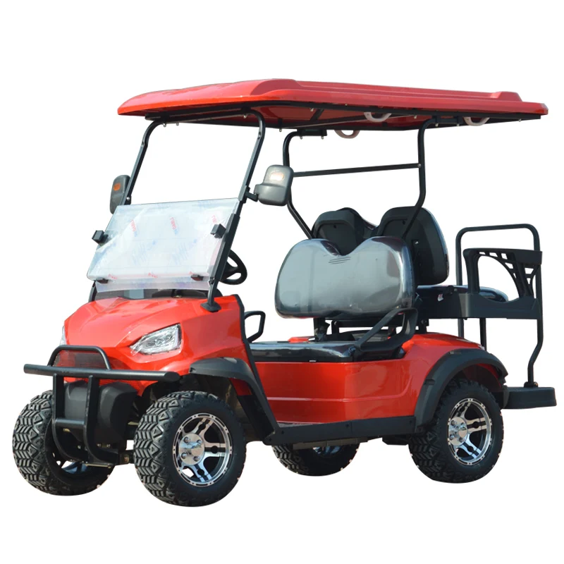 Электрическая тележка для гольфа 72 в 4-местная недорогая сделано Китае оптовая