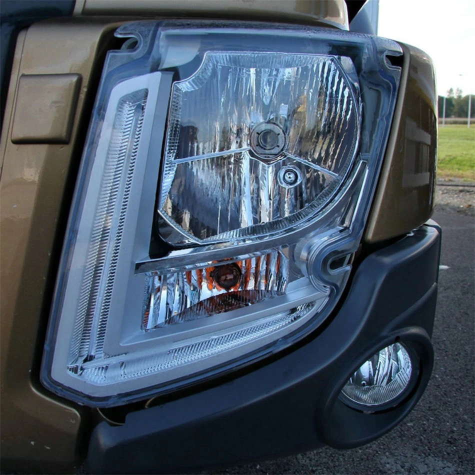 Фото Для Volvo FL FE детали грузовика, крышка передней фары, прозрачные абажуры, абажур для лампы, линза из плексигласа №2