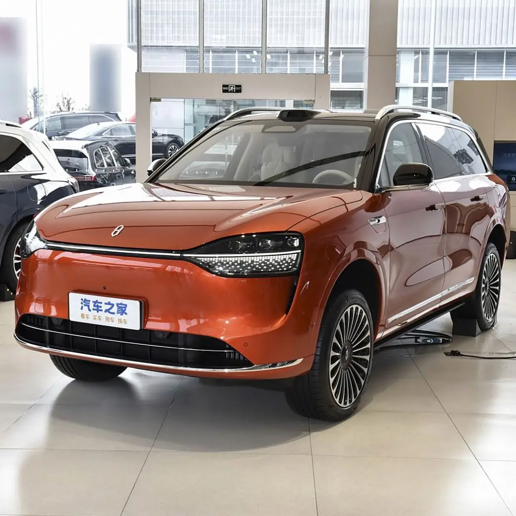 Фото Электромобиль Wenjie M9, 2024, удлиненный автомобиль дальнего действия, 4WD, 630 км, бывшая в употреблении электромобиль, большой электрический внедорожник №3