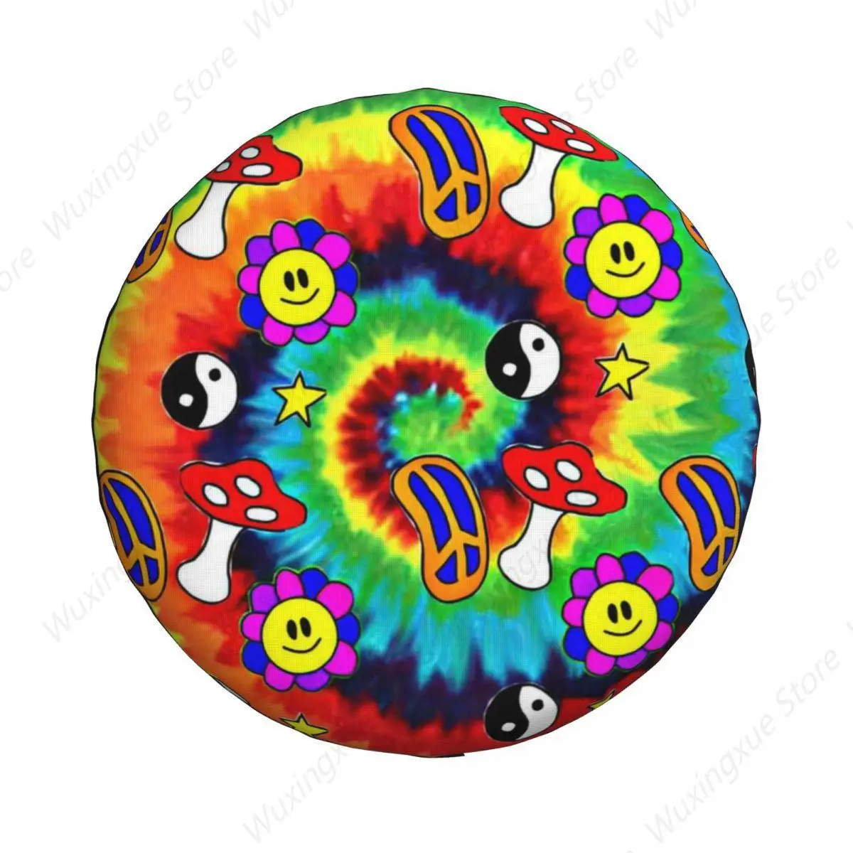 Чехол для шин в стиле хиппи защита колес от атмосферных воздействий