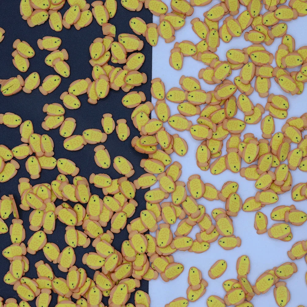 100 г/Лот полимерная Горячая глина ломтики рыбы милые конфетти для рукоделия