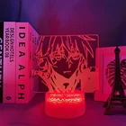 Mikaela Hyakuya светодиодный ночной Светильник Seraph of The End для спальни Декор подарок светильник аниме 3d лампа Mikaela Seraph of The End