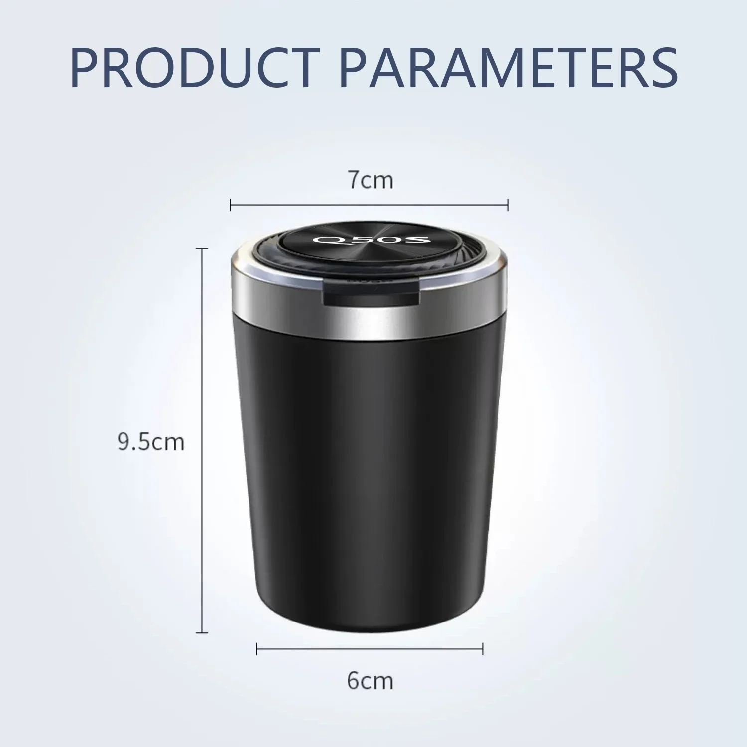 Автомобильная пепельница cenicero с текстурой автомобильных аксессуаров для линии