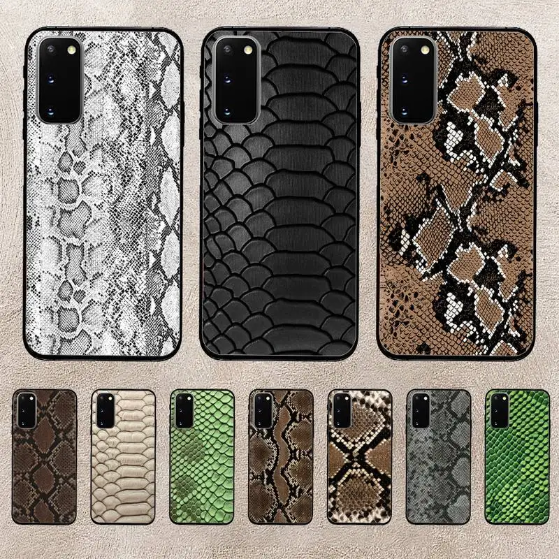 

Snake Skin Print Animal Phone Case For Huawei Honor 10Lite 10i 20 8x 10 Funda 9lite 9xpro Back Coque