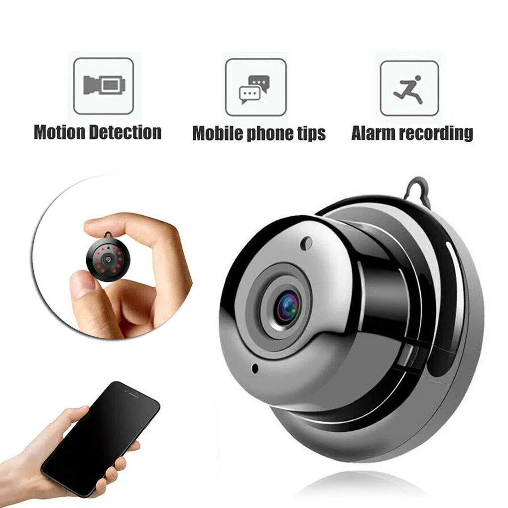 

Беспроводная мини-камера видеонаблюдения с поддержкой Wi-Fi, 1080P