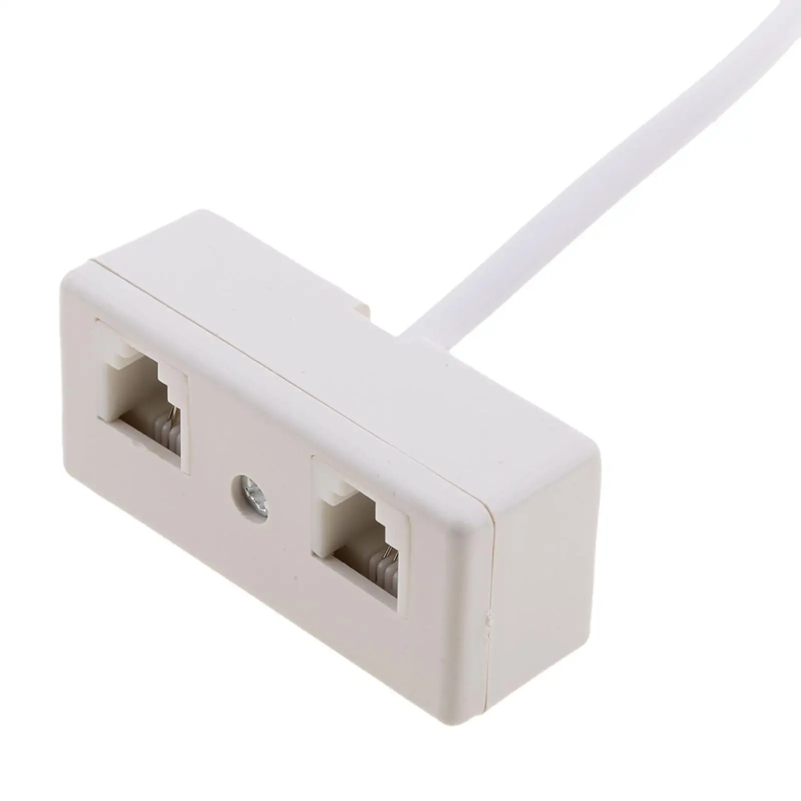 2-сторонняя телефонная вилка RJ11 США на адаптер гнезда и разветвитель для