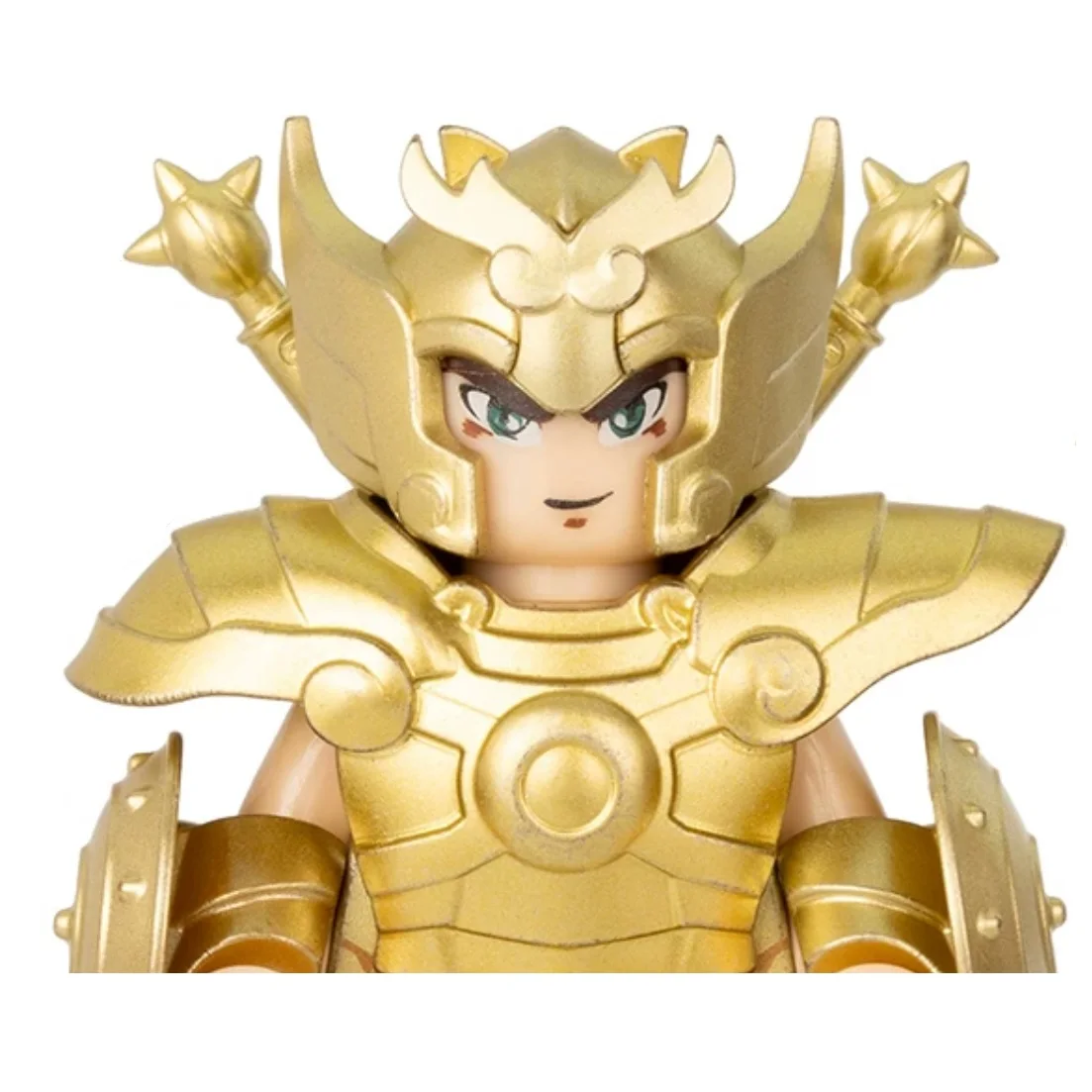 Фото Набор строительных блоков «Святилище: Огненный час» по мотивам Saint Seiya: Зодиакальные знаки Овен, Лев, Водолей, Афина, Ширю, мини-фигурки-игрушки №2