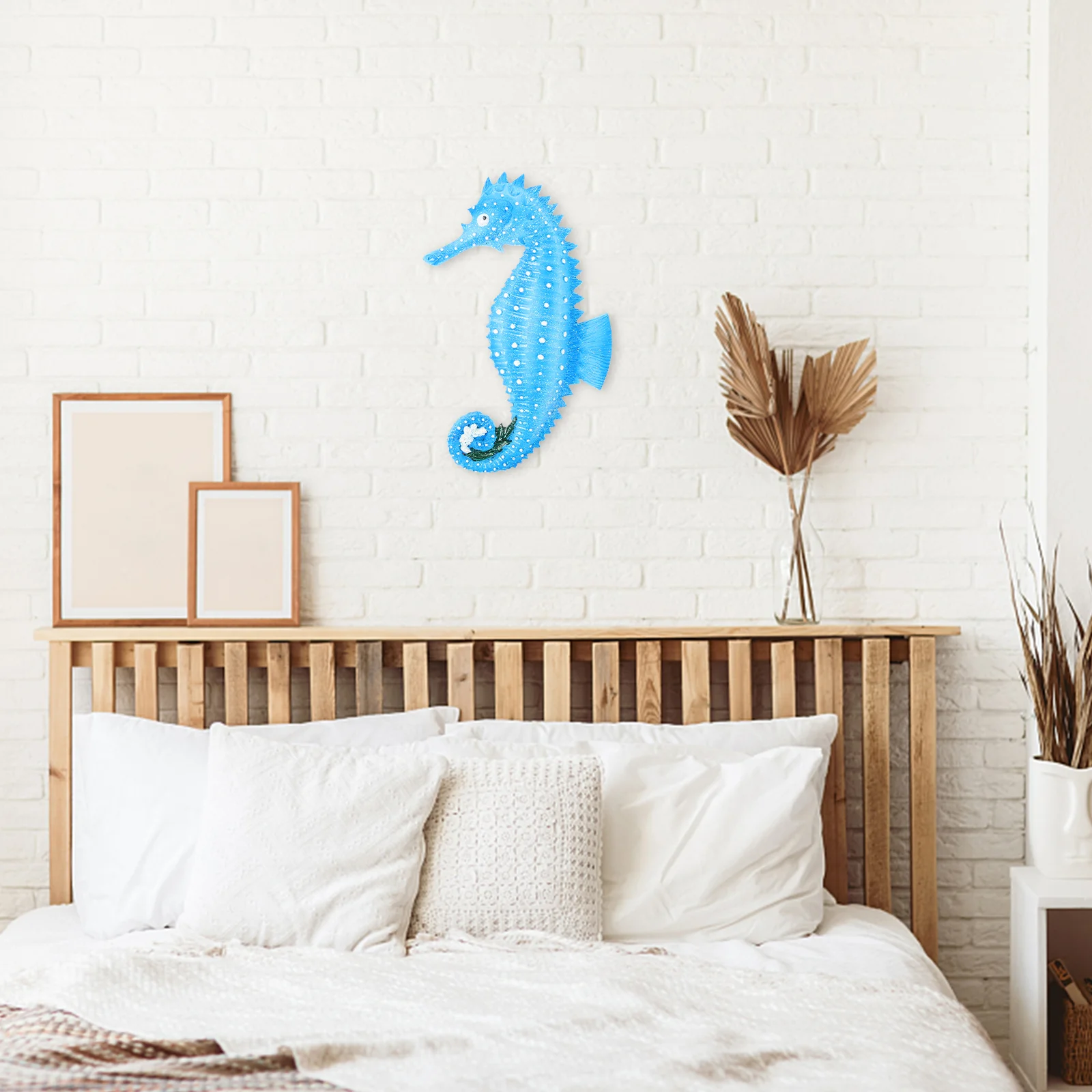 

Resin Seahorse Decorations Wall Crafts Indoor Garden Home Decors Pendant Decorative