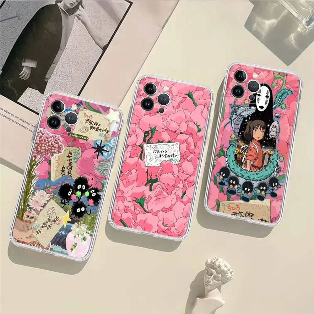 Фото Чехол S-SpiritedS CARTOON AwayS, подходит для iPhone 16, 15, чехол для телефона Promax, IPhone 14, 11, 12, высококачественный силикон 13 Pro №2