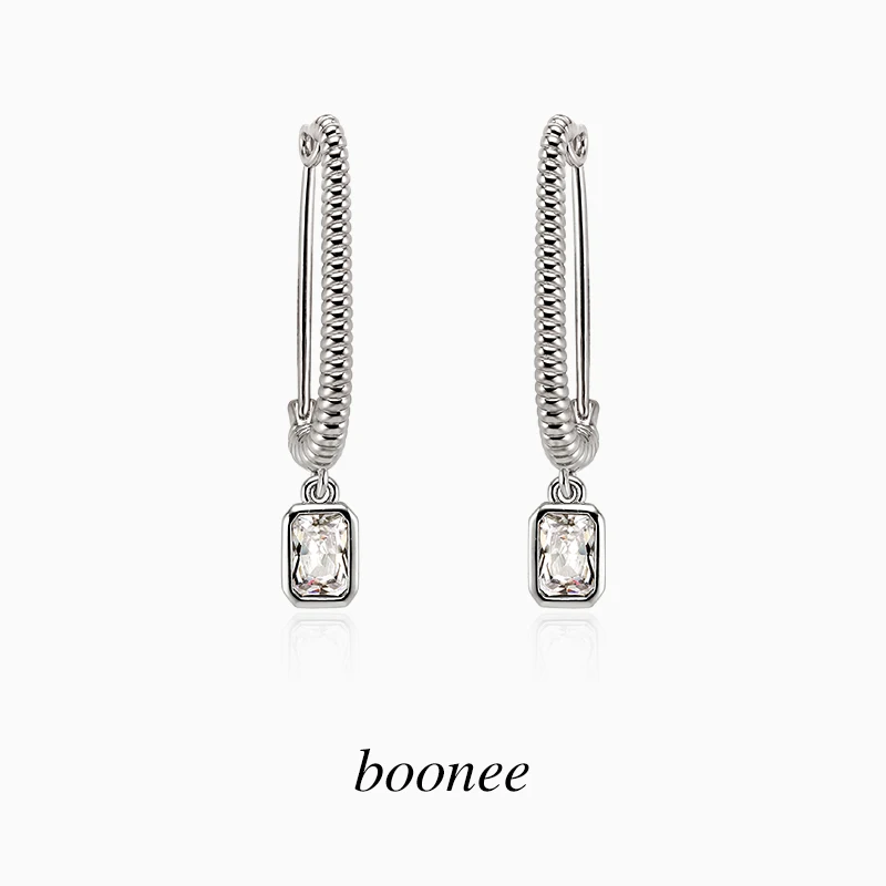 

Серьги LONDANY в европейском и американском стиле, витые металлические серьги-гвоздики со стереозвуком, модные темпераментные серьги