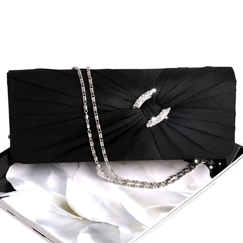 

Evening Handbag Purse Women Bling Rhinestone Bridal Shoulder Clutch Bag Chain