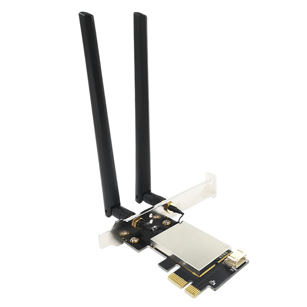 

Двухдиапазонный беспроводной Wi-Fi адаптер 3000 Мбит/с WiFi6 PCIe 2,4G/5 ГГц 802.11ac/AX Bluetooth совместимый AX210NGW 6G Wi-Fi 6E карта для ПК