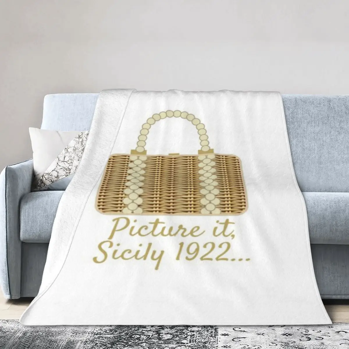 Плетеный кошелек Sophia S — ультрамягкое одеяло из микрофлиса