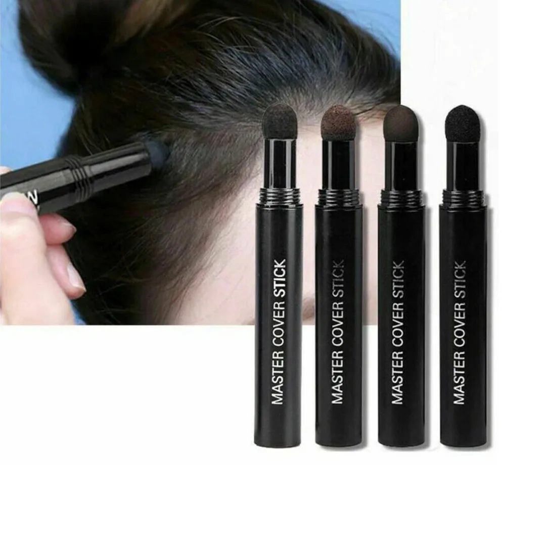 

1 Pc Natural Hairline Concealer Pen Filler Control Hair Root Edge Instantly Cover Up Dark Brown/Coffee/Black/Gray Black Beauty