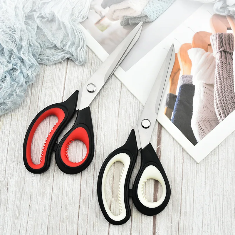 

Stainless Steel Tailor Scissors Comfort Grip Handled Professional Crafts Fabric Embroidery Scissor Thread Knitting Sewing Tool