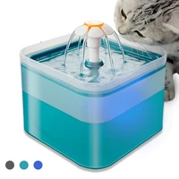 2l automatic pet water fountain dispenser cats feeder led filter drinker cat small dog drinking fountain silent easy to clean