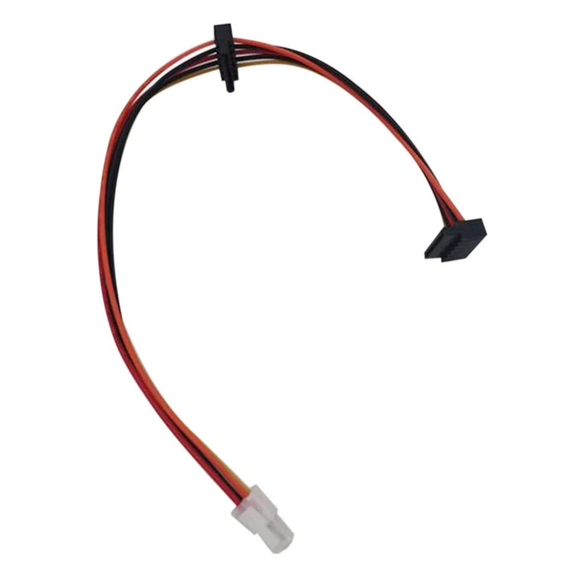ATX Motherboard 4Pin to 2-Port Serial ATA SATA Hard Drive Adapter Power Cable for Lenovo IPC and Tax Controller 18AWG |