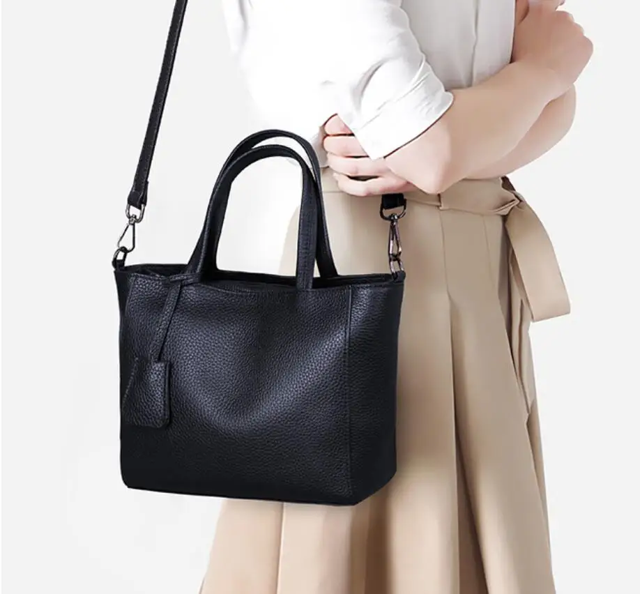 

2022 New Fashion High -Level Quality Leather Bag Ladies Luxury Decoration Handbag Soft Leather Diligent Shoulder Bag