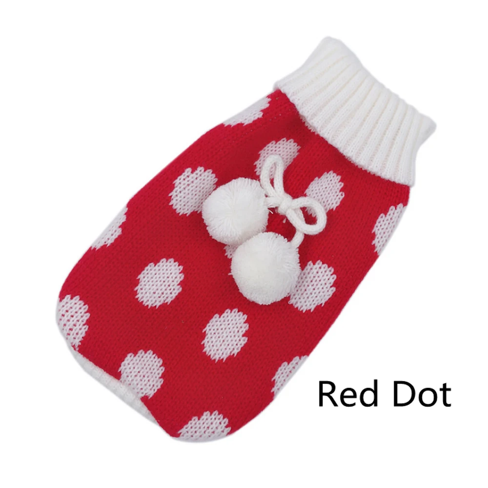 

Christmas Pet Clothes Dog Sweater Winter Warm Knitwear Pet Clothing for Small Dogs Cute Printing Puppy Cat Costume Coat Supplier