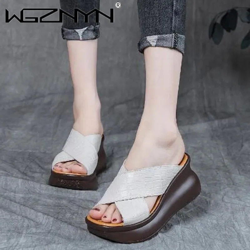 

2022 Women Sandals Ladies Leather High Heels Shoes Woman Pumps Open Toes Fashion Party Female Lady Heels Shoes Sandals For Women
